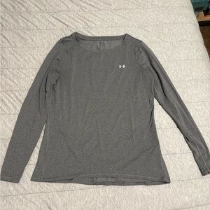 Under Armour Women's Charcoal Long Sleeve Tee